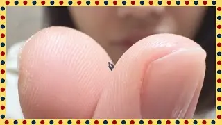 1mm man between the fingers... | GIANTESS FAMILY