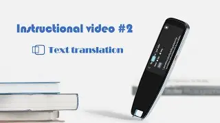 Instructional video #2️⃣ Text translation of NEWYES Scan Reader Pen 3 PRO Translator & Reading Pen