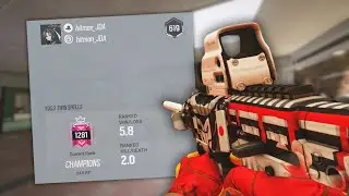 How A Level 600 Champion Plays RANKED - Rainbow Six Siege Console