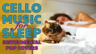 Relaxing Cello Music for Sleep | Instrumental Pop Covers | 3 Hours