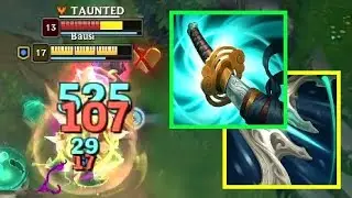 4/6 Tristana vs 1000 Armor Rammus...