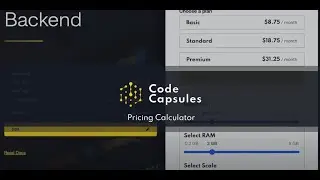 How To Use Our Pricing Calculator // Code Capsules Feature Run Through