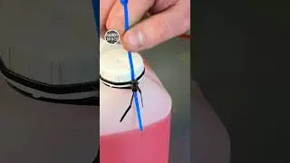 Life Hack with a Zip Tie and a Plastic Canister! 