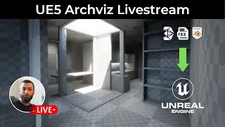 Unreal Engine 5 Archviz & Chill Stream |🔴LIVE | Q&A