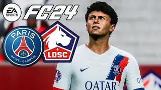 EA FC 24 PSG vs LOSC | Ligue 1 | Difficulté Ultime