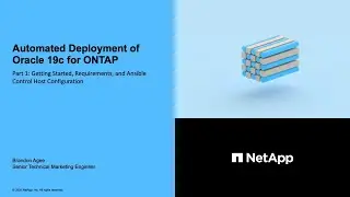 Automated Deployment of Oracle19c for ONTAP on NFS - Part 1
