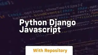 python django javascript