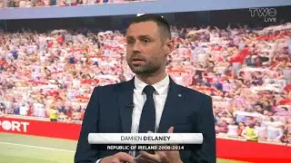 Damien Delaney not impressed with Ireland's win over Latvia.