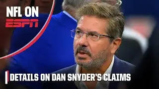 The details about Dan Snyder claiming he has dirt on NFL team owners & Roger Goodell | NFL on ESPN