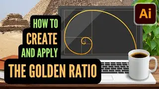 Illustrator Tutorial | Draw Golden Ratio Rectangle & Make Fibonacci Spiral