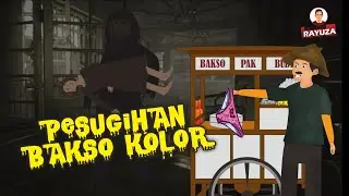 Kartun Hantu Terbaru ~ PESUGIHAN BAKSO KOLOR ~ Animasi Horor