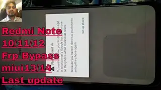 Redmi Note 11 Frp Bypass | All Redmi Miui 13/14 Frp Bypass/Unlock Final Solution - Apps Not Disable