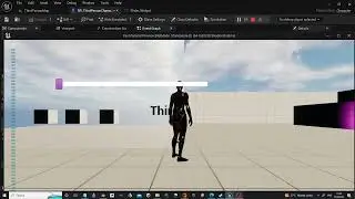 Unreal Engine tutorial - how to create a Slider with Box showing its Value