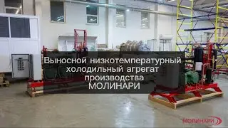 Компрессорный низкотемпературный холодильный агрегат производства Молинари