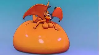 Charizard rapid digestion (Vore)