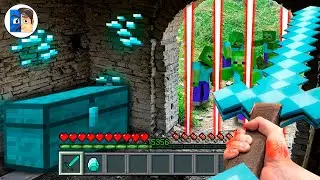 Minecraft RTX in Real Life POV 創世神第一人稱真人版 Realistic Minecraft vs Real Life