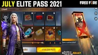 JULY ELITE PASS FREEFIRE 2021 | SEASON 38 ELITE PASS FREE FIRE | FREE FIRE JULY MONTH ELITE PASS |