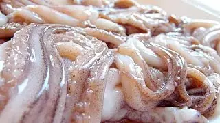 Eating Japanese food Ika "Surume-ika" (ASMR) Squid