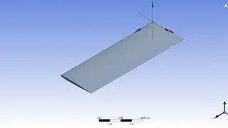 ✅💯✅ Ansys Design Modeler Tutorial # 6 : 3D Wing