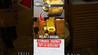 CUMA SULTAN YANG BELI! Inilah 3 barang termahal yang "Aneh" banget!