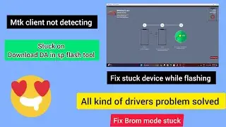 mtk client not working solution