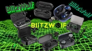 top 7 Bluetooth headphones BlitzWolf BW/FYE1, FYE2, FYE3, FYE4, FYE5, FYE6, FYE7 NEW