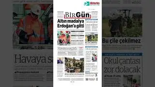 BirGün Gazetesi 1. Sayfa - 21 Ağustos 2024