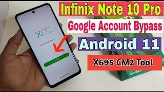 Infinix Note 10 Pro X696 Frp bypass cm2 tool 🔥 | X695 Frp bypass | Note 10 Pro Frp