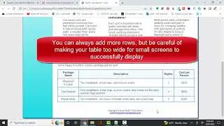 Basics of Web Design Chapter 9: Table Basics