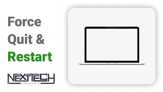 Force Quit & Restart Frozen Apps in Mac OS - Short Tutorial
