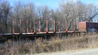 CSXT power brings 484 through richwood wi 11/29/15