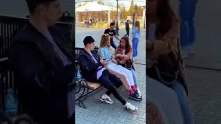 American boy big di*k prank with cute girls