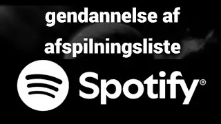 Sådan gendannes en slettet spilleliste på Spotify