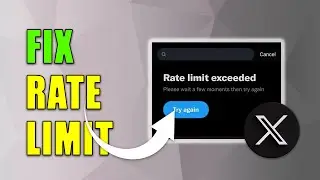 How to Fix Rate Limit Exceeded on Twitter