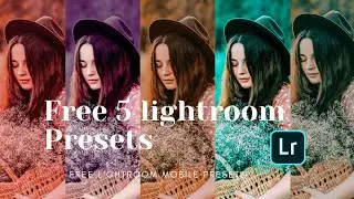 Lightroom 5 premium presets in free| Get 5 lightroom presets in DNG format