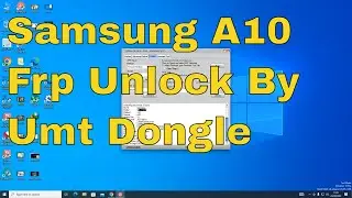 Samsung A10 Frp Unlock By Umt Dongle 