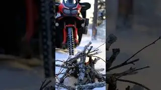 Как только появляется возможность, отправляйся путешествовать! #africatwin #мотопутешествие #winter