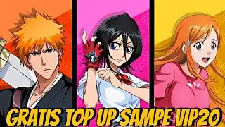 GRATIS TOP UP SAMPE VIP20! GAME BLEACH TERBARU ANDROID RAMAH F2P - BLEACH BLOOD WAR / Hồn Sư AFK