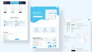 Landing page using HTML CSS | FREE CODE