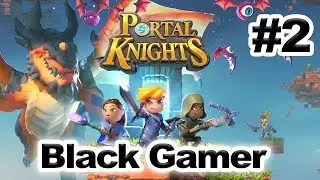 Portal Knights ➤ Coop Прохождение #2 ➤ Королева слизи и Червивая яма