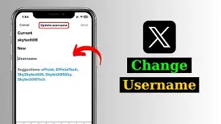 How To Change X (Twitter) Username | X Username Change | Change Username on X Twitter