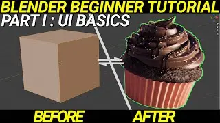 Intro to Blender Part I : Basic UI and Navigation