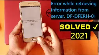 Error while retrieving information from server df-dferh-01