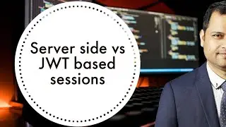 Server side session vs JWT based sessions using cookies