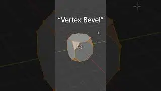 Edge and Vertex Bevel in Blender 3D (Quick Blender Tip)