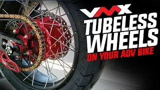 Tubeless Wheels for YOUR Adventure Bike.  VMX Wheels