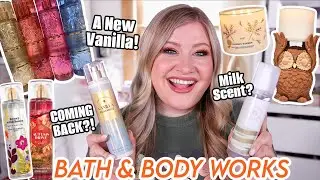 BATH & BODY WORKS FALL HAUL! New Scents + Some Sneak Peeks!