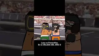 El increíble enfrentamiento de Fernan y Luzu en la velada del año 3