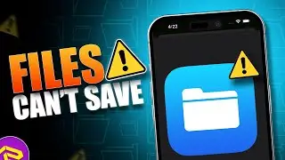 How to Fix Can’t Save Files in File App on iPhone | Resolve File Saving Issues