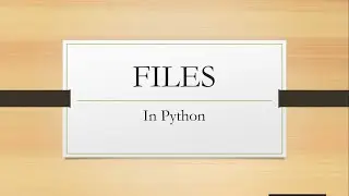 What is File || Tutorial On File Handling (File Handling in Python)